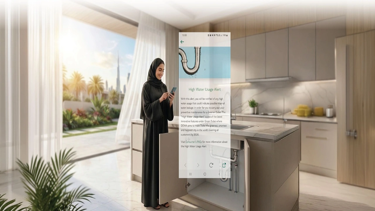 كهرباء ومياه دبي تطلق خدمات رقمية لرصد الأعطال والتسريبات لتعزيز الاستدامة